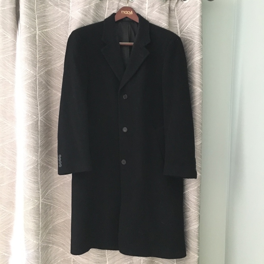 Men’s winter trench coat